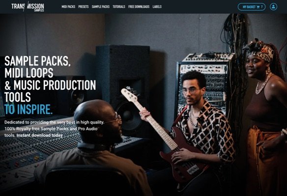 Transmission Samples website